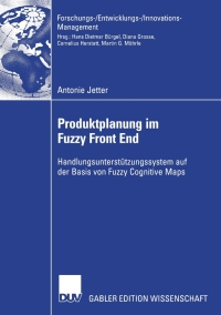 Imagen de portada: Produktplanung im Fuzzy Front End 9783835001442