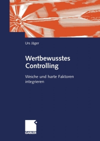 Cover image: Wertbewusstes Controlling 9783409123648