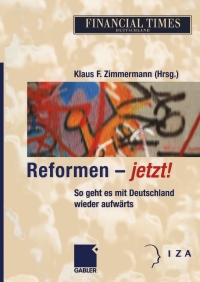 Omslagafbeelding: Reformen — jetzt! 1st edition 9783409125246