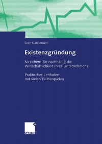 Cover image: Existenzgründung 9783409126700