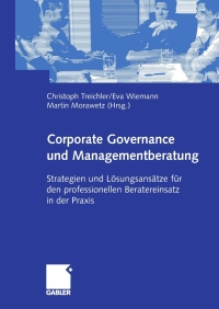 Cover image: Corporate Governance und Managementberatung 1st edition 9783409127172