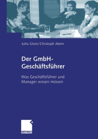 صورة الغلاف: Der GmbH-Geschäftsführer 9783409142601