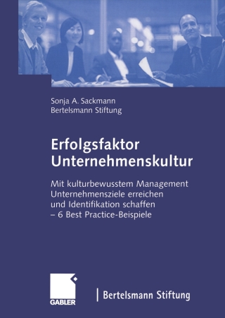 Imagen de portada: Erfolgsfaktor Unternehmenskultur 9783409143226