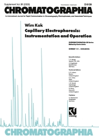 Imagen de portada: Capillary Electrophoresis: Instrumentation and Operation 9783322831354