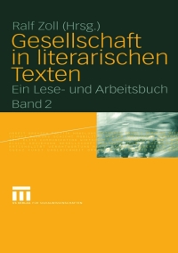 Cover image: Gesellschaft in literarischen Texten 1st edition 9783810039569