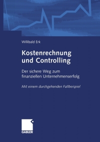 Cover image: Kostenrechnung und Controlling 9783409126519