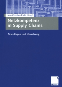 Cover image: Netzkompetenz in Supply Chains 1st edition 9783409126847