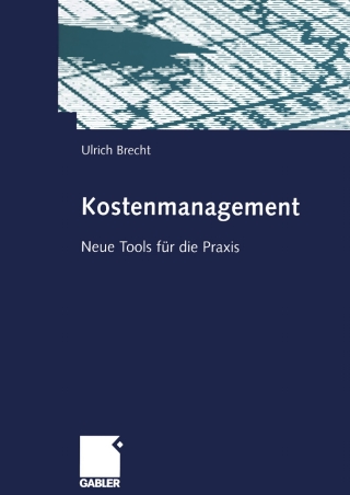 Cover image: Kostenmanagement 9783409127448