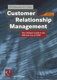 Cover image: Customer Relationship Management 9783322849632