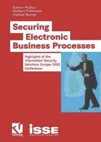 Omslagafbeelding: Securing Electronic Business Processes 1st edition 9783528058876