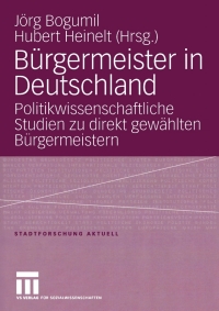 Cover image: Bürgermeister in Deutschland 9783531145419