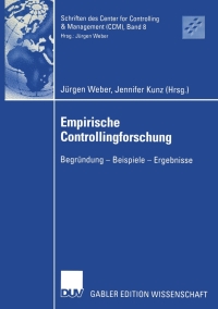 Titelbild: Empirische Controllingforschung 1st edition 9783824478163