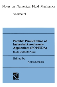 Cover image: Portable Parallelization of Industrial Aerodynamic Applications (POPINDA) 1st edition 9783528031213