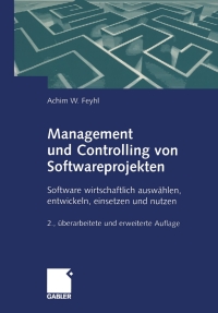 Cover image: Management und Controlling von Softwareprojekten 2nd edition 9783409288965