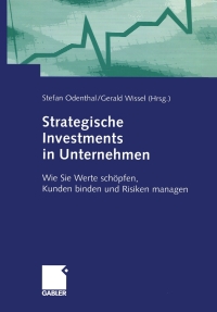 Cover image: Strategische Investments in Unternehmen 1st edition 9783409123136