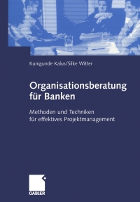 Imagen de portada: Organisationsberatung für Banken 9783409123433