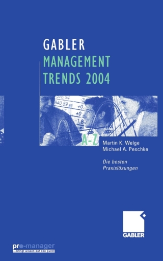Cover image: Gabler Management Trends 2004 9783409125024