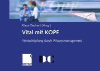 Cover image: Vital mit KOPF 1st edition 9783409125659