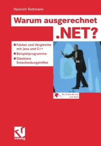صورة الغلاف: Warum ausgerechnet .NET? 9783528058852