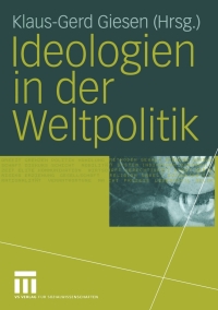 Titelbild: Ideologien in der Weltpolitik 1st edition 9783810040152