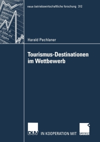 Cover image: Tourismus-Destinationen im Wettbewerb 9783824491131