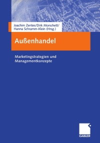 表紙画像: Außenhandel 1st edition 9783409125116