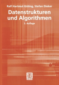 Cover image: Datenstrukturen und Algorithmen 3rd edition 9783519221210