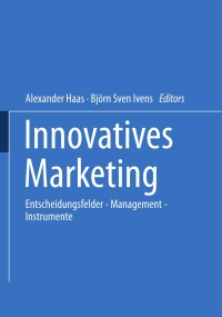 Cover image: Innovatives Marketing 1st edition 9783409034180