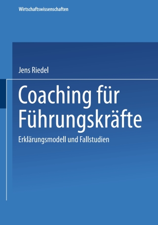 Imagen de portada: Coaching für Führungskräfte 9783824407309