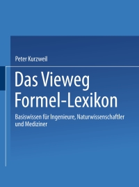 表紙画像: Das Vieweg Formel-Lexikon 9783528039509