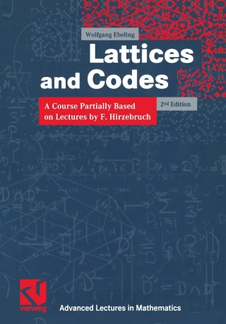 Cover image: Lattices and Codes 2nd edition 9783528164973