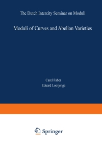 表紙画像: Moduli of Curves and Abelian Varieties 1st edition 9783528031251