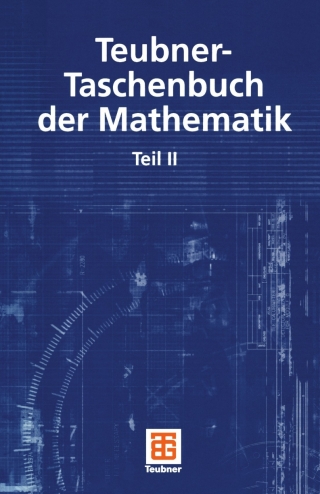 Cover image: Teubner-Taschenbuch der Mathematik 8th edition 9783519210085