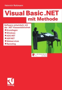 表紙画像: Visual Basic .NET mit Methode 9783528058654