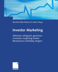 表紙画像: Investor Marketing 1st edition 9783409121996