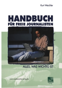 Titelbild: Handbuch für Freie Journalisten 9783531138015