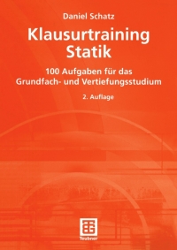 Omslagafbeelding: Klausurtraining Statik 2nd edition 9783519152682