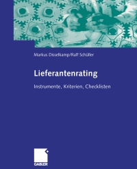 Cover image: Lieferantenrating 9783409124294