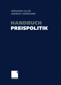 Cover image: Handbuch Preispolitik 1st edition 9783409122856