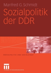 Imagen de portada: Sozialpolitik der DDR 9783810041081