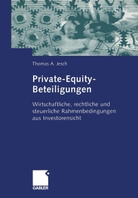 Omslagafbeelding: Private-Equity-Beteiligungen 9783409117968