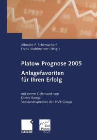 Cover image: Platow Prognose 2005 1st edition 9783409229258