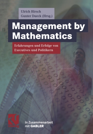 Imagen de portada: Management by Mathematics 1st edition 9783528031879