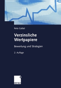 Imagen de portada: Verzinsliche Wertpapiere 2nd edition 9783409214544