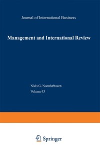 صورة الغلاف: Management and International Review 1st edition 9783409124478