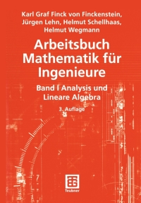 صورة الغلاف: Arbeitsbuch Mathematik für Ingenieure 3rd edition 9783519229667