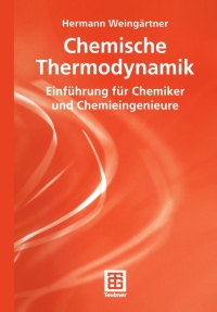 Titelbild: Chemische Thermodynamik 9783519035343