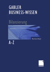 Cover image: Gabler Business-Wissen A-Z Bilanzierung 9783409124348