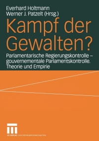 Imagen de portada: Kampf der Gewalten? 1st edition 9783810040350