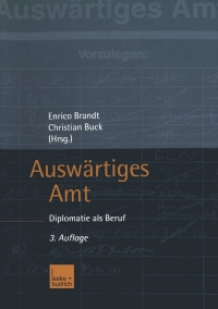 Cover image: Auswärtiges Amt 3rd edition 9783810038852